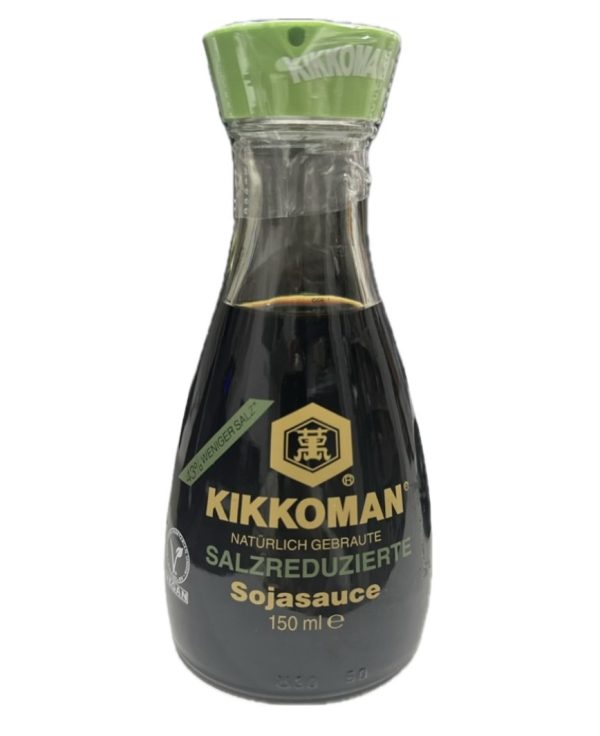 KIKKOMAN Szójaszósz adagoló Kevésbé sós 150ml