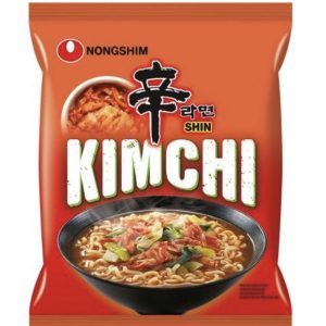 Kimchi Ízesítésű Instant Tészta, 120gr (Nongshim）