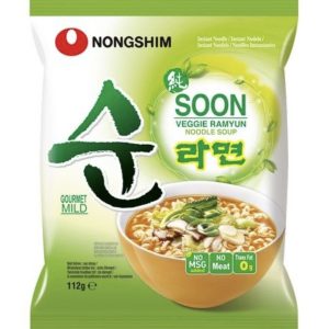 Zöldséges Ramyun Instant Tészta Leves, 112gr (Nongshim)