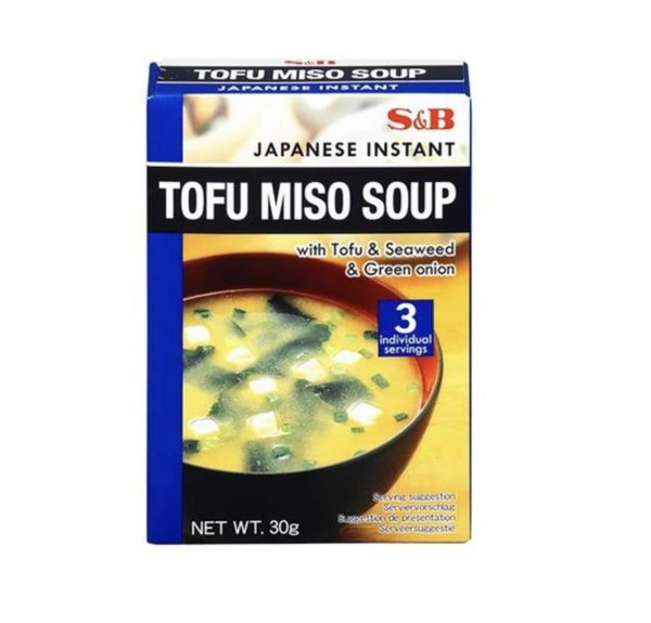 Instant Tofu Miso Leves  30g  (S&B)