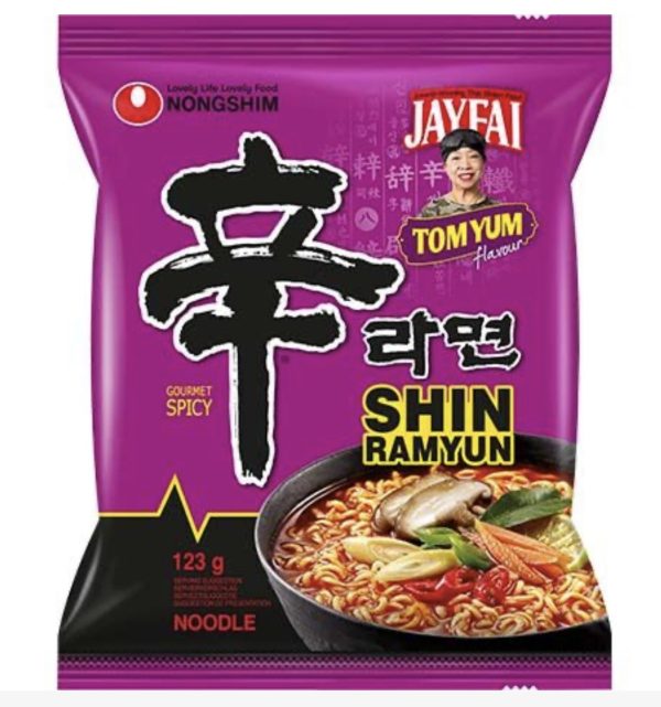Shin Ramyun Jay Fai Tom Yum Instant Tészta, 123gr (Nongshim)