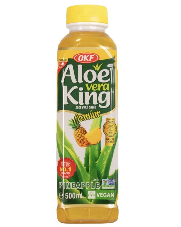 Aloe Vera Ital Ananász Ízű, 500ml (OKF)