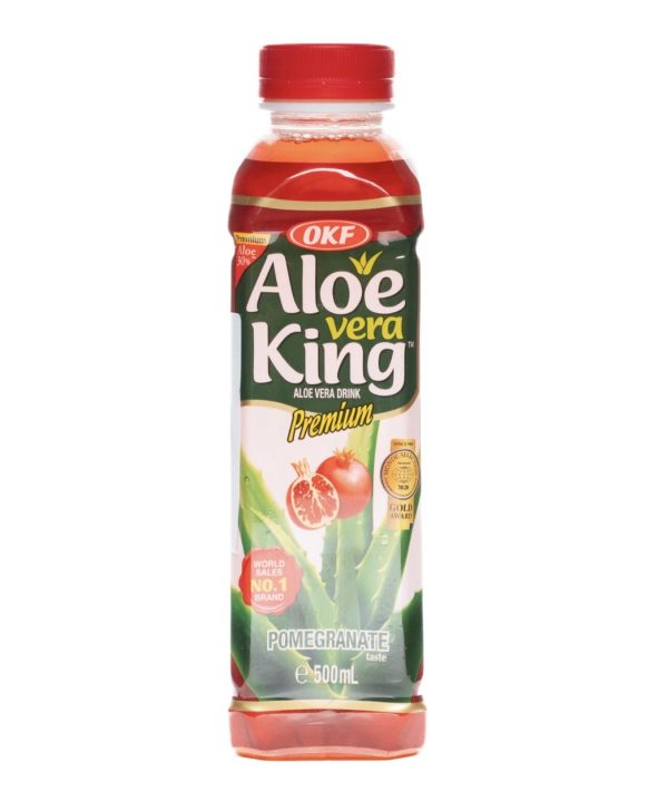 Aloe Vera Ital Gránátalma Ízű, 500ml (OKF)