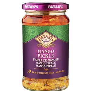 savanyított mangó (MANGO PICKLE) 283g(Patak's)