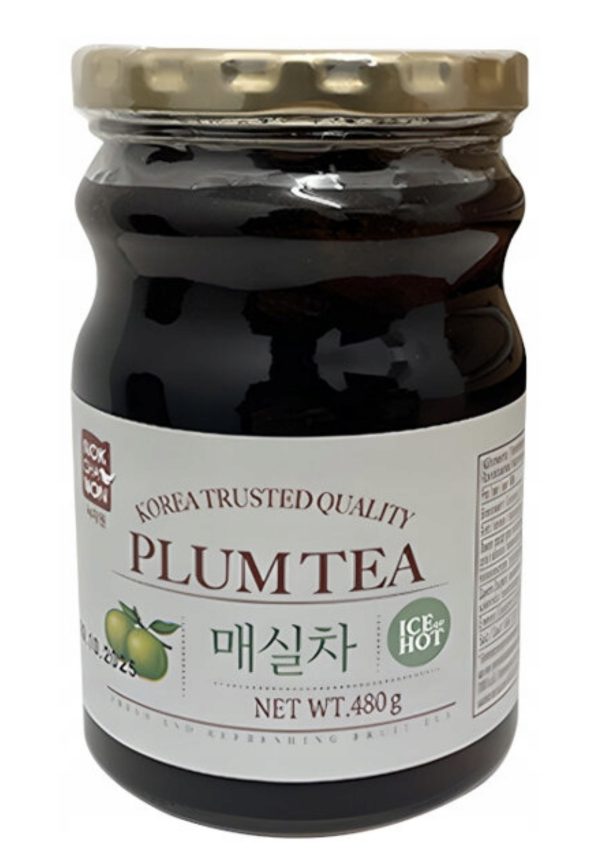 Koreai tea szilvával, Plum tea 480g  (Nokchawon )