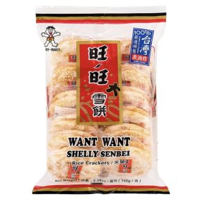 Want Want Shelly Senbei rizskeksz 150g