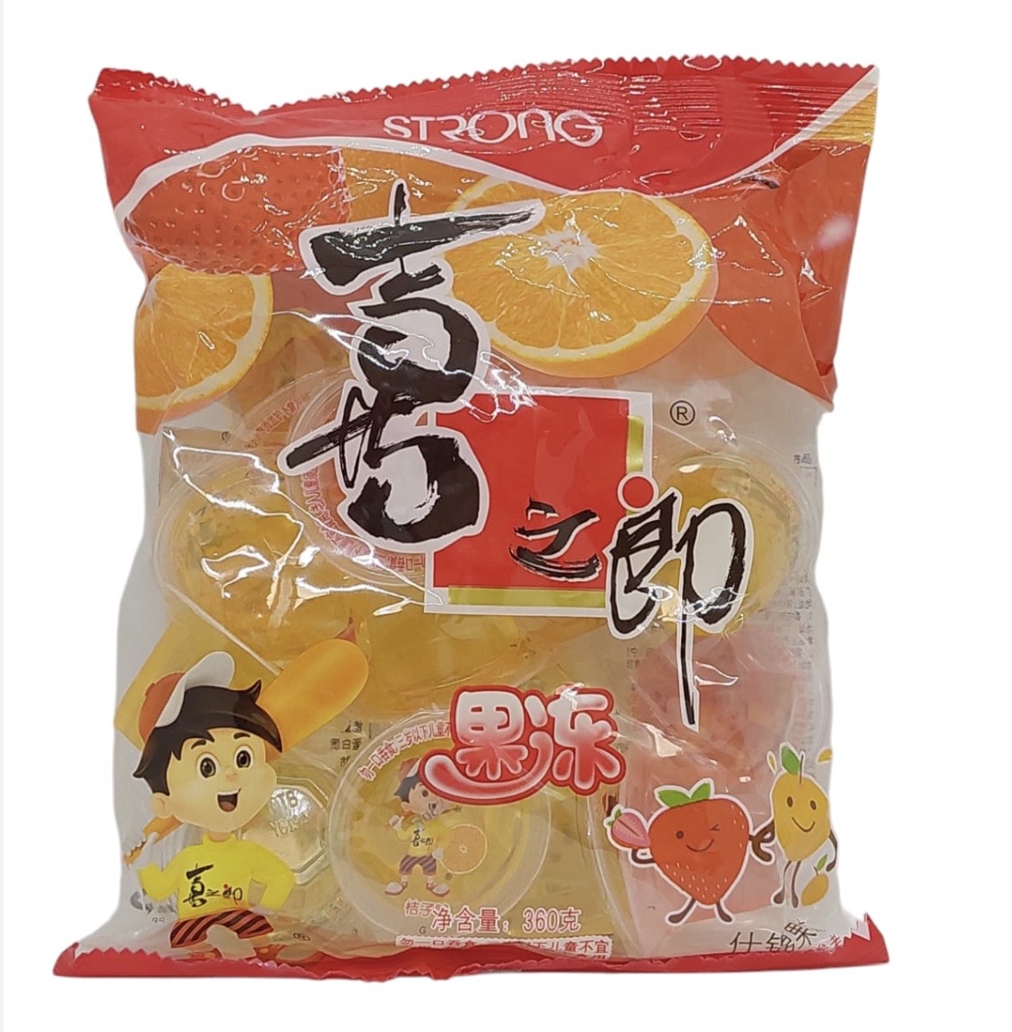 XZL Vegyes ízű zselé 360g