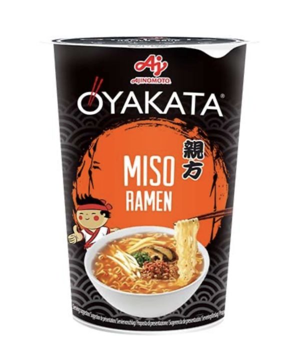 Instant Japán Ramen Miso Ízesítésű, 63gr (Oyakata)