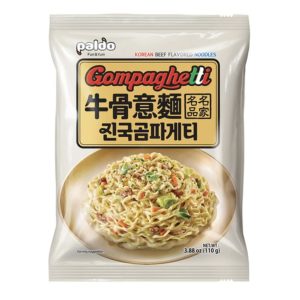 Gompaghetti Marhahús Ízű Instant Ramen, 110g (Paldo)