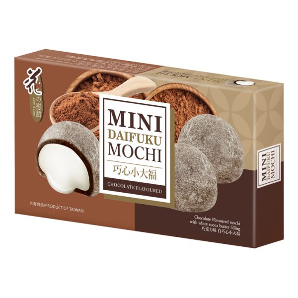 Love & Love Mini mochi – csokoládé ízű 80g