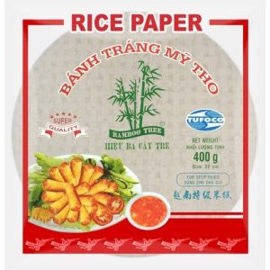 BAMBOO Rízslap sütéshez 22 CM.  400 G.