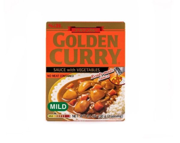 S&B Golden Curry Kész Szósz Zöldségekkel (Enyhe / Mild) 230g