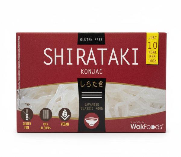 Wok Foods Shirataki Konjac tészta 350g