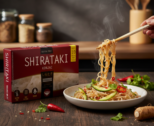 Wok Foods Shirataki Konjac tészta 350g