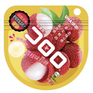 UHA Puha gumicukor licsi ízű 52g