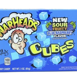 WARHEDS Cubes Kék Málna ízű cukorka 85g