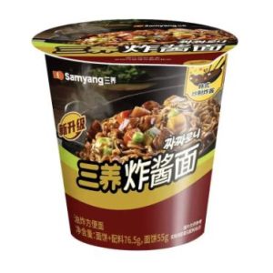 Samyang Jjajang – Koreai Szójababszószos Instant Tészta (76,5g)