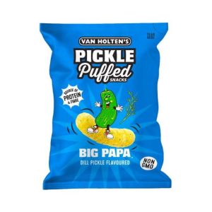 Van Holtens Big Papa kovászos uborka ízű lencse chips 90g