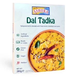 Ashoka Dal Tadka (280g) – Közepesen csípős indiai lencsés készétel