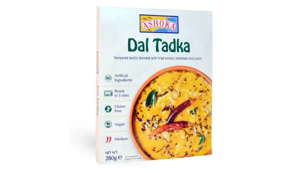 Ashoka Dal Tadka (280g) – Közepesen csípős indiai lencsés készétel