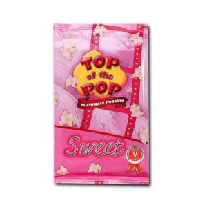 Top of the Pop Microwave Popcorn Sweet – Édes pattogatott kukorica (100g)