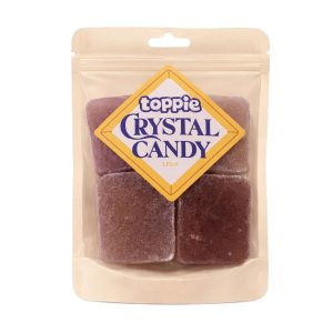 Toppie Crystal Candy Amber Cola – Kóla ízű cukorka (80g)