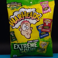 Warheads Extra Savanyú -kemeny cukorka  56g