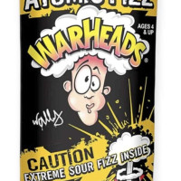 WARHEADS Atomic Fizz extra savanyú kemény cukorka 42g