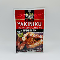 S&B Yakiniku fűszerkeverék 30,8 g.