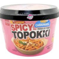 WANG Extrém erős Topokki Carbonara ízesítéssel dobozban 169g