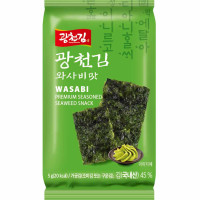 Kwangcheon Wasabi ízű tengeri moszat 5 g