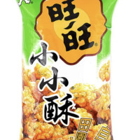 WANT WANT MINI Sült Rízskeksz Mogyoróhagya és csirkeús izesítéssel 60 G.