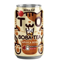 Boba Cat barna cukor tápióka buborék tea 315 ml