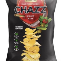 Premium CHAZ Blody Mary ízesítésű burgonya snack 90g