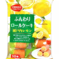 YAMAUCHI CONFECTIONERY Citromos Tekercs Torta 140g JP