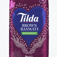 TILDA BARNA teljes kiörlésű BASMATI RIZS 500g