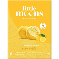 LITTLE MOONS   Mochi fagylalt Yuzu és citrom 192g