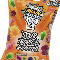 Brain Blasterz  trópusi gumicukor 100g