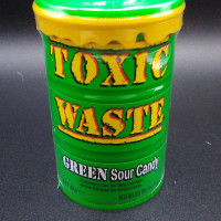 TOXIC WASTE Zöld Savanyú Cukorkák 42g