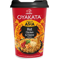 OYAKATA   Instant Tészta Csípős Csirkés és Sajtos Csészében 97g
