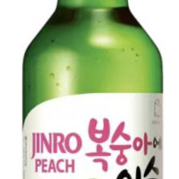 Jinro Chamisul őszibarack soju 350ML