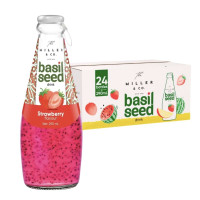Miller Bazsalikommag ital Eper ízű 290ml
