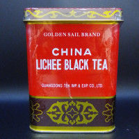 GOLDEN SAIL Licsi fekete tea 227g