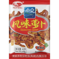 FISH WELL Fűszeres Retek szeletek 60g
