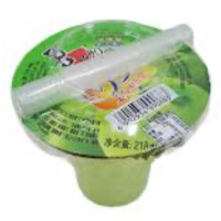 XZLCICI pohár zselé Alma Ízű 218g