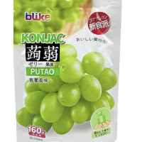 JinDeFu konjakzselé, zöld szőlő ízű 160g