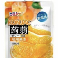 Blike Narancs ízű Konjac zselé 160g