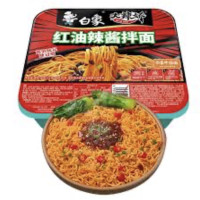 Baixiang instant tészta csípős chili szósszal 111g