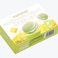 GF Macaron Töltött keksz mangó ízű 62g