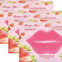 Eper kristály kollagén ajakmaszk 1db